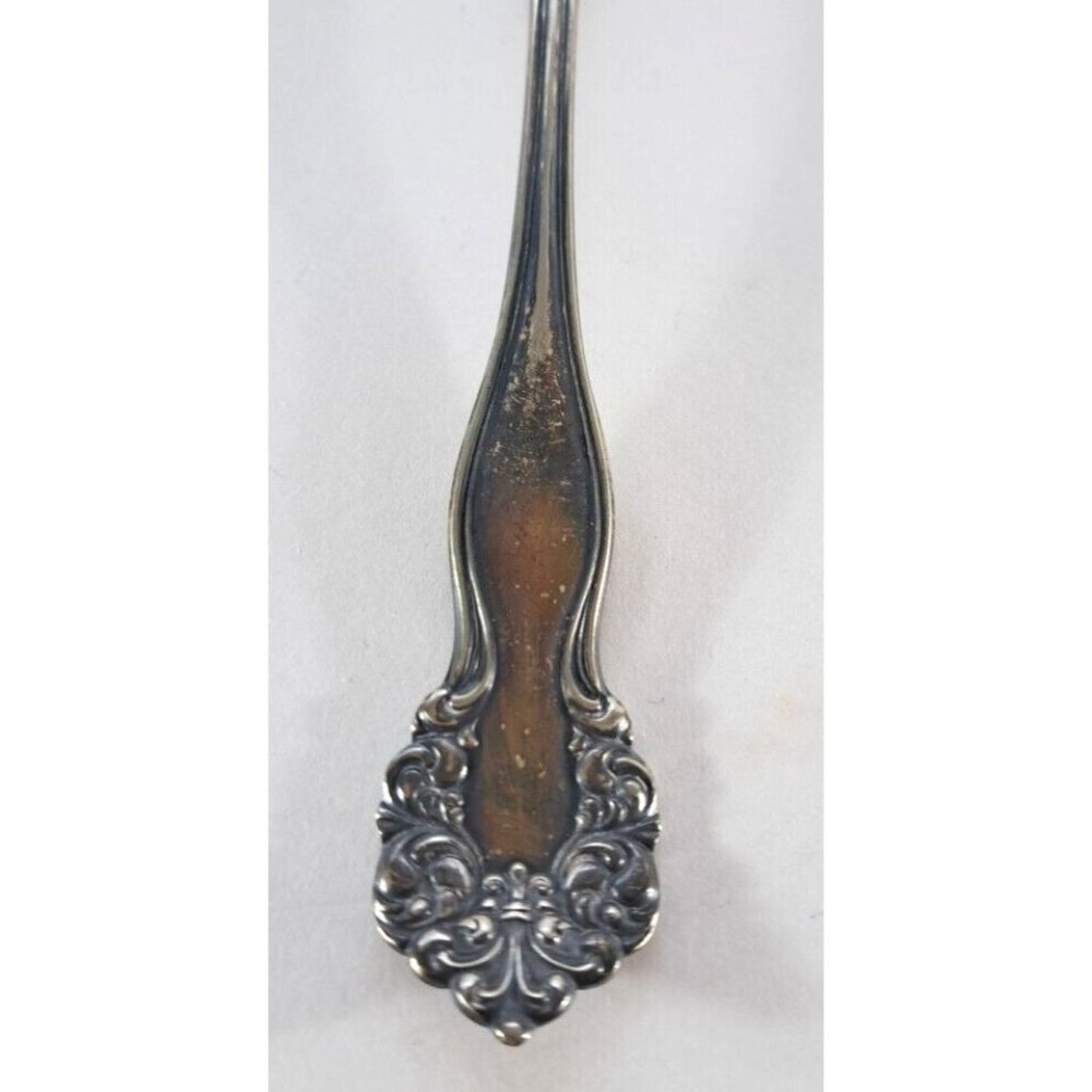 Antique Norma Pie Knife Server 1900 Montgomery Ward Victorian Silverplate - Picture 3 of 5